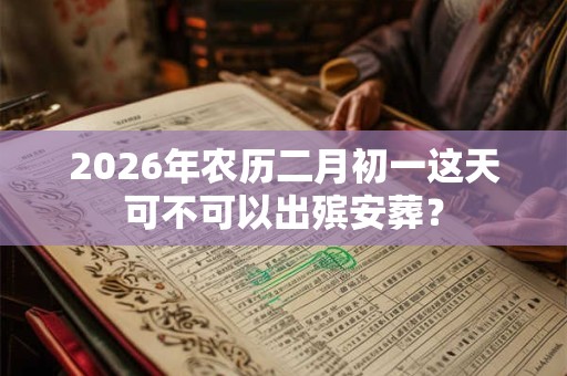 2026年农历二月初一这天可不可以出殡安葬? 2026年农历二月初一这天可不可以出殡安葬?