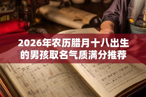 2026年农历腊月十八出生的男孩取名气质满分推荐 2026年农历腊月十八出生的男孩取名气质满分推荐