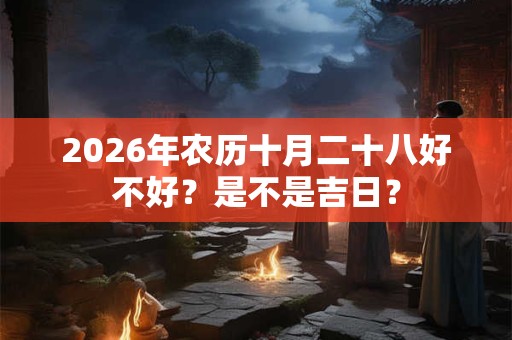 2026年农历十月二十八好不好?是不是吉日? 2026年农历十月二十八好不好?是不是吉日?