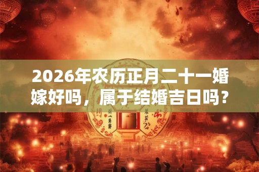 2026年农历正月二十一婚嫁好吗,属于结婚吉日吗? 2026年农历正月二十一婚嫁好吗,属于结婚吉日吗?