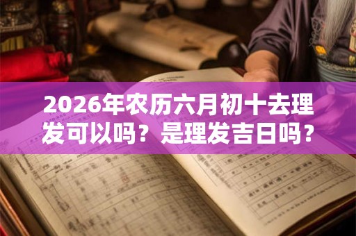 2026年农历六月初十去理发可以吗?是理发吉日吗? 2026年农历六月初十去理发可以吗?是理发吉日吗?