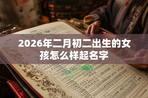 2026年二月初二出生的女孩怎么样起名字 2026年二月初二出生的女孩怎么样起名字