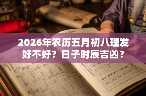 2026年农历五月初八理发好不好?日子时辰吉凶? 2026年农历五月初八理发好不好?日子时辰吉凶?