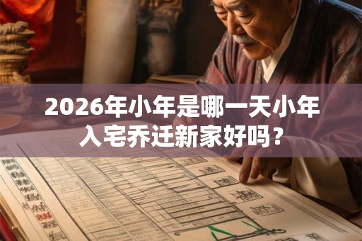 2026年小年是哪一天小年入宅乔迁新家好吗? 2026年小年是哪一天小年入宅乔迁新家好吗?