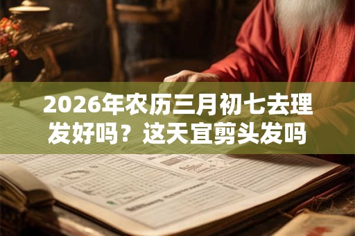 2026年农历三月初七去理发好吗?这天宜剪头发吗 2026年农历三月初七去理发好吗?这天宜剪头发吗