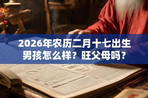2026年农历二月十七出生男孩怎么样?旺父母吗? 2026年农历二月十七出生男孩怎么样?旺父母吗?