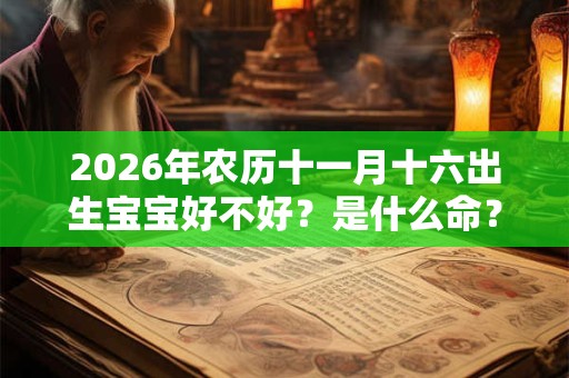 2026年农历十一月十六出生宝宝好不好?是什么命? 2026年农历十一月十六出生宝宝好不好?是什么命?