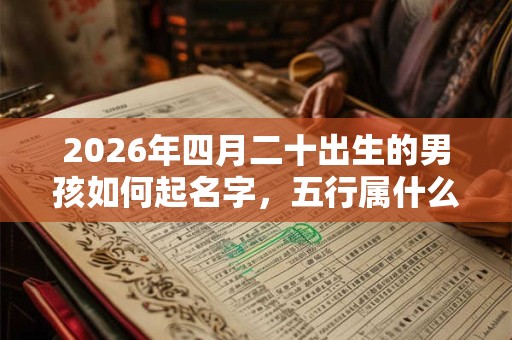 2026年四月二十出生的男孩如何起名字,五行属什么 2026年四月二十出生的男孩如何起名字,五行属什么