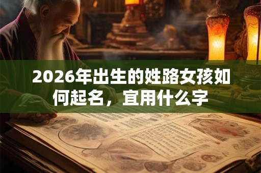 2026年出生的姓路女孩如何起名,宜用什么字 2026年出生的姓路女孩如何起名,宜用什么字