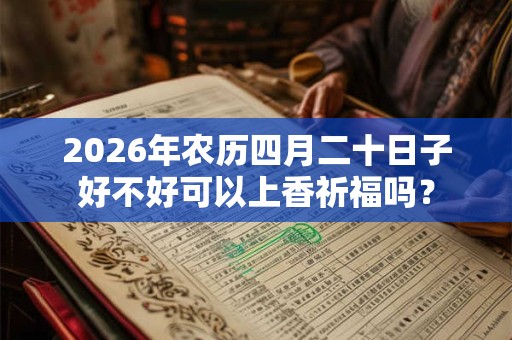 2026年农历四月二十日子好不好可以上香祈福吗? 2026年农历四月二十日子好不好可以上香祈福吗?
