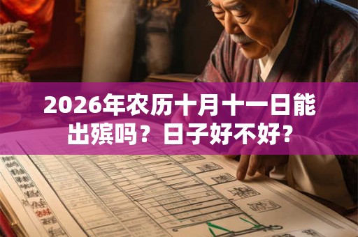 2026年农历十月十一日能出殡吗？日子好不好？