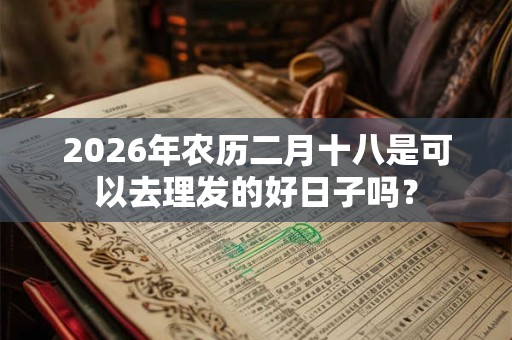 2026年农历二月十八是可以去理发的好日子吗? 2026年农历二月十八是可以去理发的好日子吗?