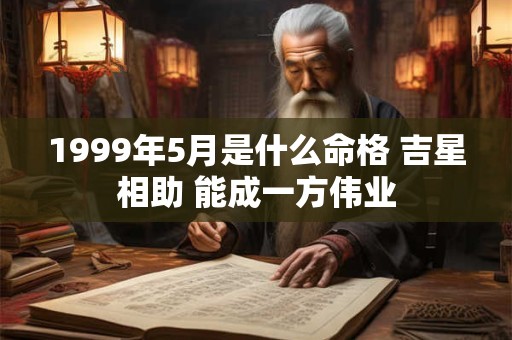 1999年5月是什么命格 吉星相助 能成一方伟业 1999年5月是什么命格 吉星相助 能成一方伟业