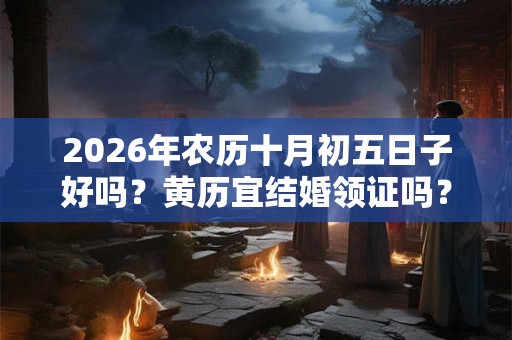 2026年农历十月初五日子好吗?黄历宜结婚领证吗? 2026年农历十月初五日子好吗?黄历宜结婚领证吗?