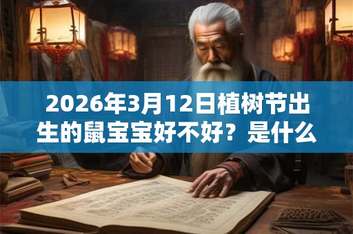2026年3月12日植树节出生的鼠宝宝好不好？是什么命？
