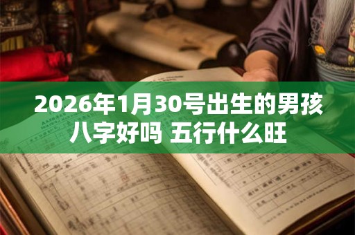 2026年1月30号出生的男孩八字好吗 五行什么旺 2026年1月30号出生的男孩八字好吗 五行什么旺