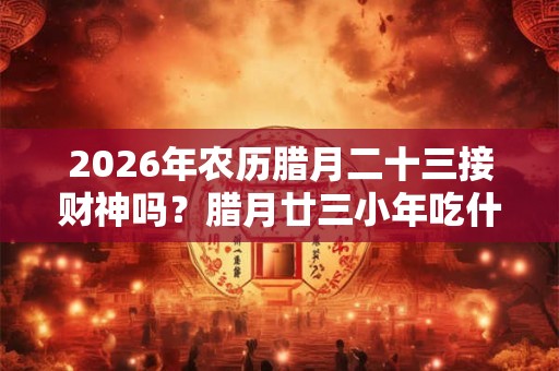 2026年农历腊月二十三接财神吗?腊月廿三小年吃什么? 2026年农历腊月二十三接财神吗?腊月廿三小年吃什么?