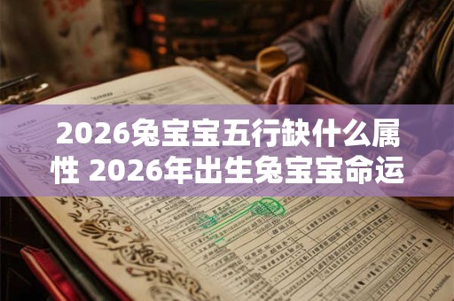 2026兔宝宝五行缺什么属性 2026年出生兔宝宝命运如何 2026兔宝宝五行缺什么属性 2026年出生兔宝宝命运如何