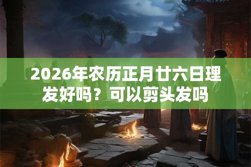 2026年农历正月廿六日理发好吗?可以剪头发吗 2026年农历正月廿六日理发好吗?可以剪头发吗