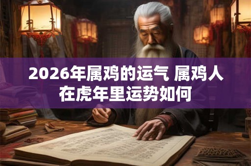 2026年属鸡的运气 属鸡人在虎年里运势如何 2026年属鸡的运气 属鸡人在虎年里运势如何