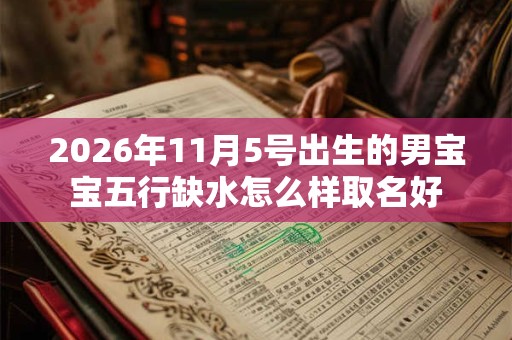 2026年11月5号出生的男宝宝五行缺水怎么样取名好 2026年11月5号出生的男宝宝五行缺水怎么样取名好