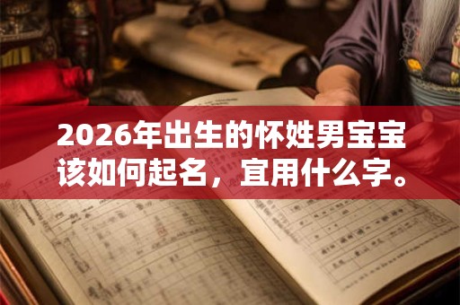 2026年出生的怀姓男宝宝该如何起名,宜用什么字。 2026年出生的怀姓男宝宝该如何起名,宜用什么字。