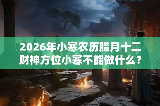 2026年小寒农历腊月十二财神方位小寒不能做什么? 2026年小寒农历腊月十二财神方位小寒不能做什么?