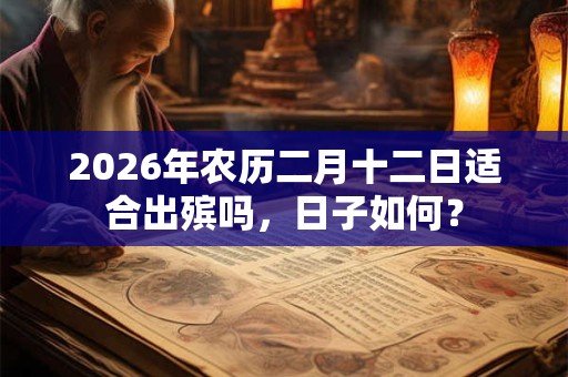 2026年农历二月十二日适合出殡吗,日子如何? 2026年农历二月十二日适合出殡吗,日子如何?