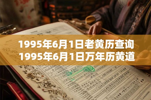 1995年6月1日老黄历查询 1995年6月1日万年历黄道吉日