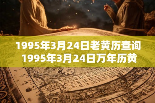 1995年3月24日老黄历查询 1995年3月24日万年历黄道吉日 1995年3月24日老黄历查询 1995年3月24日万年历黄道吉日