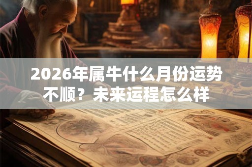 2026年属牛什么月份运势不顺?未来运程怎么样 2026年属牛什么月份运势不顺?未来运程怎么样