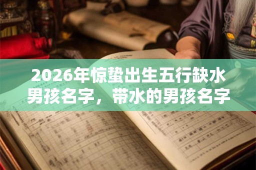 2026年惊蛰出生五行缺水男孩名字,带水的男孩名字 2026年惊蛰出生五行缺水男孩名字,带水的男孩名字