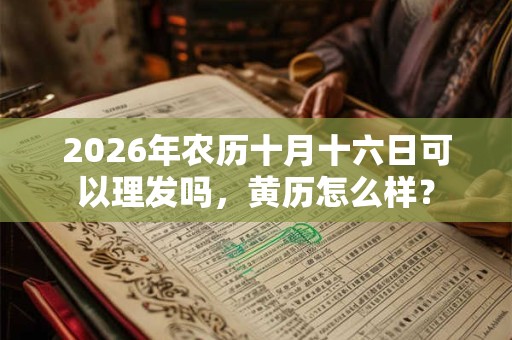 2026年农历十月十六日可以理发吗，黄历怎么样？