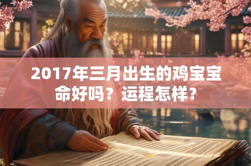2017年三月出生的鸡宝宝命好吗?运程怎样? 2017年三月出生的鸡宝宝命好吗?运程怎样?