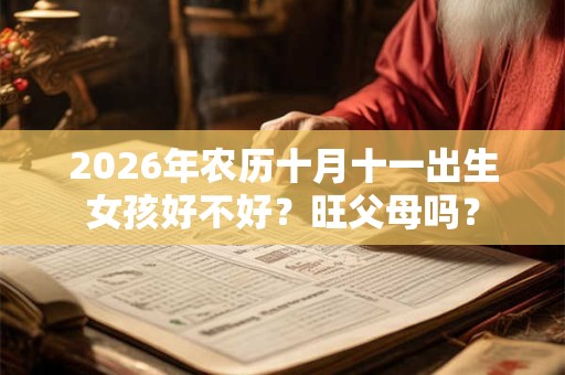 2026年农历十月十一出生女孩好不好？旺父母吗？
