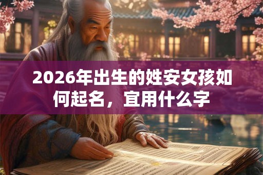 2026年出生的姓安女孩如何起名，宜用什么字