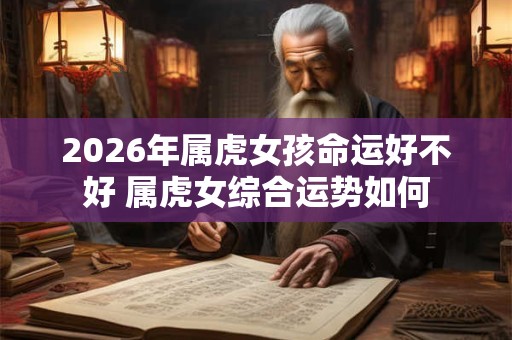 2026年属虎女孩命运好不好 属虎女综合运势如何 2026年属虎女孩命运好不好 属虎女综合运势如何
