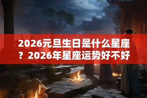 2026元旦生日是什么星座？2026年星座运势好不好？
