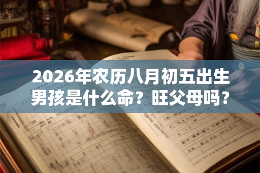 2026年农历八月初五出生男孩是什么命？旺父母吗？