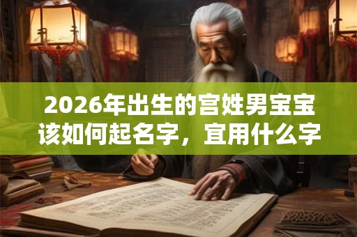 2026年出生的宫姓男宝宝该如何起名字,宜用什么字 2026年出生的宫姓男宝宝该如何起名字,宜用什么字