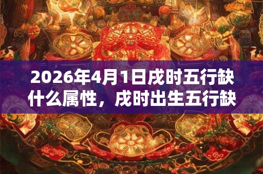 2026年4月1日戌时五行缺什么属性,戌时出生五行缺什么 2026年4月1日戌时五行缺什么属性,戌时出生五行缺什么