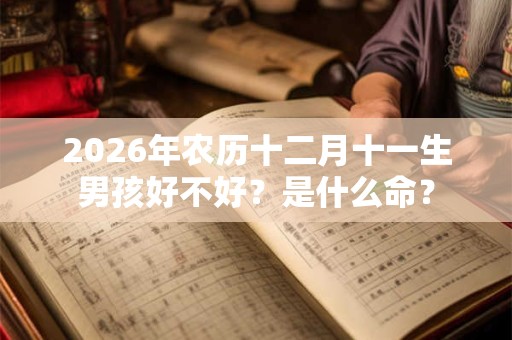2026年农历十二月十一生男孩好不好?是什么命? 2026年农历十二月十一生男孩好不好?是什么命?