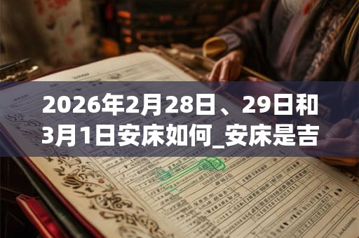2026年2月28日、29日和3月1日安床如何_安床是吉日吗 2026年2月28日、29日和3月1日安床如何_安床是吉日吗
