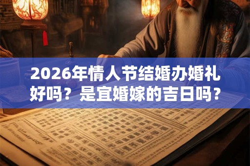 2026年情人节结婚办婚礼好吗？是宜婚嫁的吉日吗？