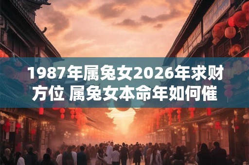 1987年属兔女2026年求财方位 属兔女本命年如何催旺财运 1987年属兔女2026年求财方位 属兔女本命年如何催旺财运