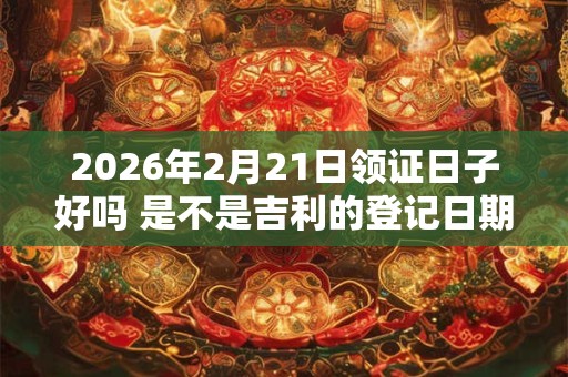 2026年2月21日领证日子好吗 是不是吉利的登记日期 2026年2月21日领证日子好吗 是不是吉利的登记日期