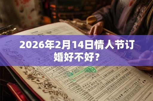 2026年2月14日情人节订婚好不好? 2026年2月14日情人节订婚好不好?