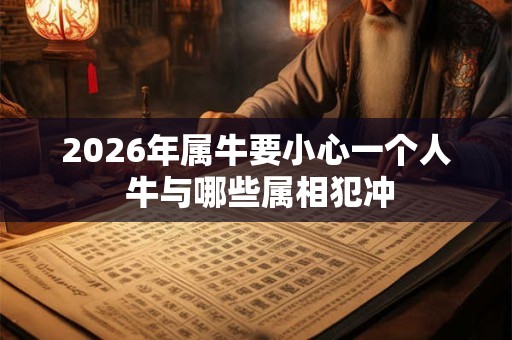 2026年属牛要小心一个人 牛与哪些属相犯冲 2026年属牛要小心一个人 牛与哪些属相犯冲