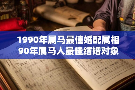 1990年属马最佳婚配属相 90年属马人最佳结婚对象 1990年属马最佳婚配属相 90年属马人最佳结婚对象