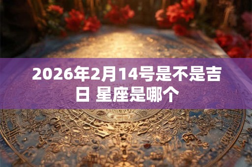 2026年2月14号是不是吉日 星座是哪个